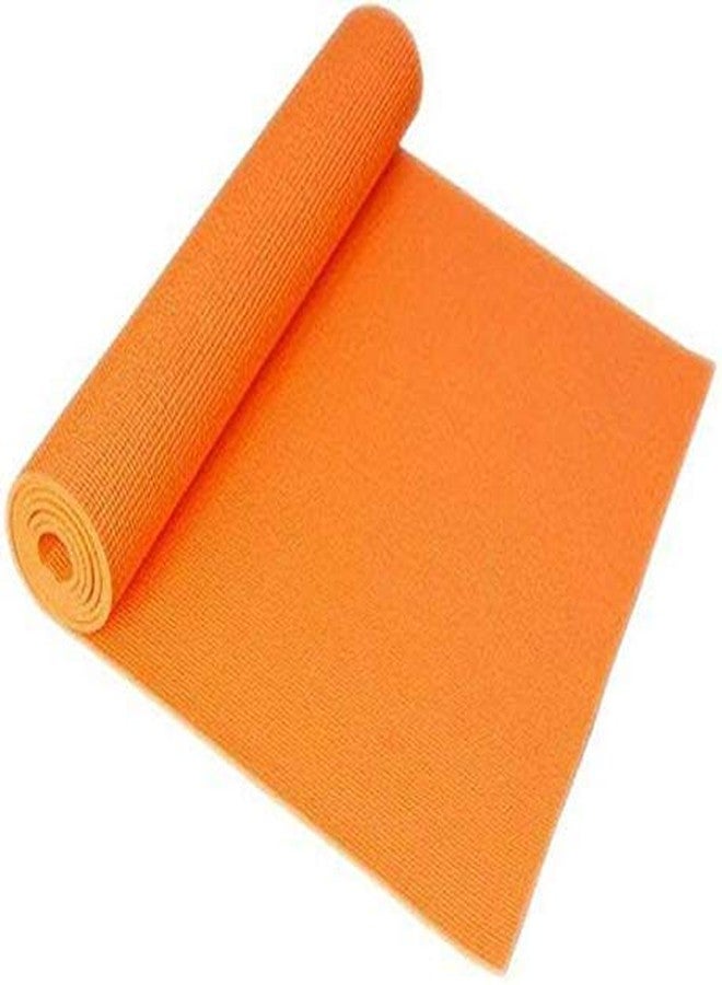 shrajs 6mm Yoga and Exercise Mat with Carrying Strap (Made in India) Extra Thick Exercise mat for Workout Yoga Fitness Pilates and Meditation, Anti Tear Anti Slip For Home & Gym Use multi color - Image 2