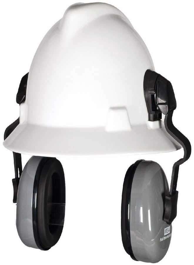 MSA 10129327 Sound Control Classic Helmet Mounted Hearing Protection, dBa 25 - SH, Fits Slotted Full-Brim Hard Hats, Cushioned Ear Pads, Earmuffs Adjustable for Custom Fit. Gray - Image 3