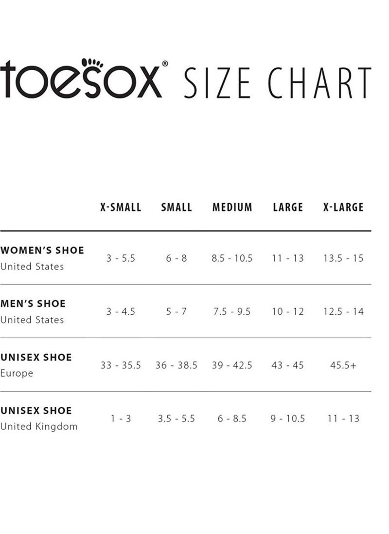 Toesox BELLA FULL TOE HEATHER GREY  - Image 2