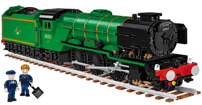 COBI Historical Collection Flying Scotsman British Steam Locomotive 135 Scale Building Set 2677 Pieces - Image 3