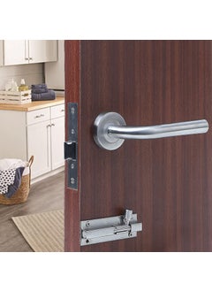 BlueSpace Blue Space Premium Mortise Door Locks for Main DoorBedroom DoorDoor Lock Handle Set with Brass Lock Body Set with 3 KeyMain Door Locks for HomeOfficeHotel Bathroom Door Balcony Door MG1106  - Image 2
