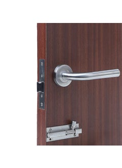BlueSpace Blue Space Premium Mortise Door Locks for Main DoorBedroom DoorDoor Lock Handle Set with Brass Lock Body Set with 3 KeyMain Door Locks for HomeOfficeHotel Bathroom Door Balcony Door MG1106  - Image 4