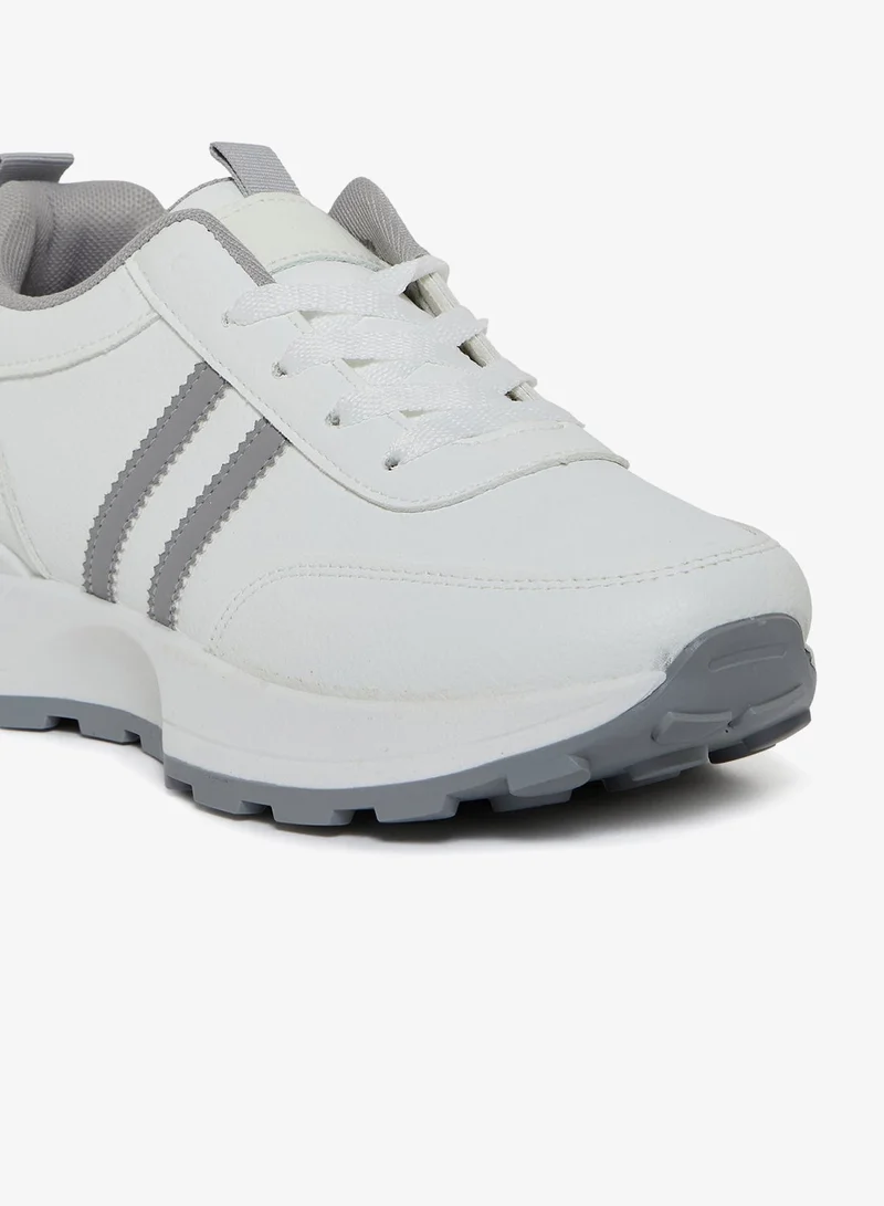 Geoomnii GREY GEOOMNII All-Day Comfort with Sports Shoes for Women – Breathable Mesh, Cushioned Insole, Lightweight Feel, Non-Slip Grip, Flexible Fit for Women | Best Price UAE