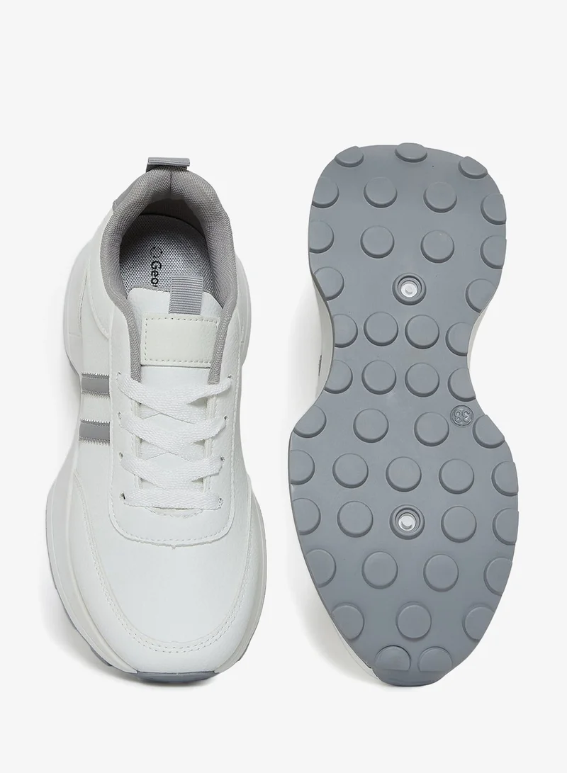 Geoomnii GREY GEOOMNII All-Day Comfort with Sports Shoes for Women – Breathable Mesh, Cushioned Insole, Lightweight Feel, Non-Slip Grip, Flexible Fit for Women | Best Price UAE