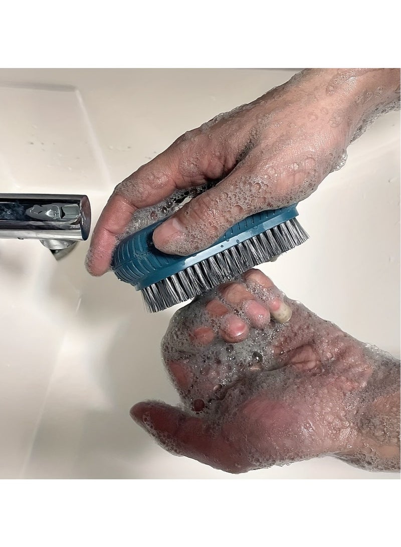 1 pcs Durable Heavy Duty Nail Brush for Men and Mechanics Stiff Bristles for Effective Nail Cleaning and Scrubbing - Image 1