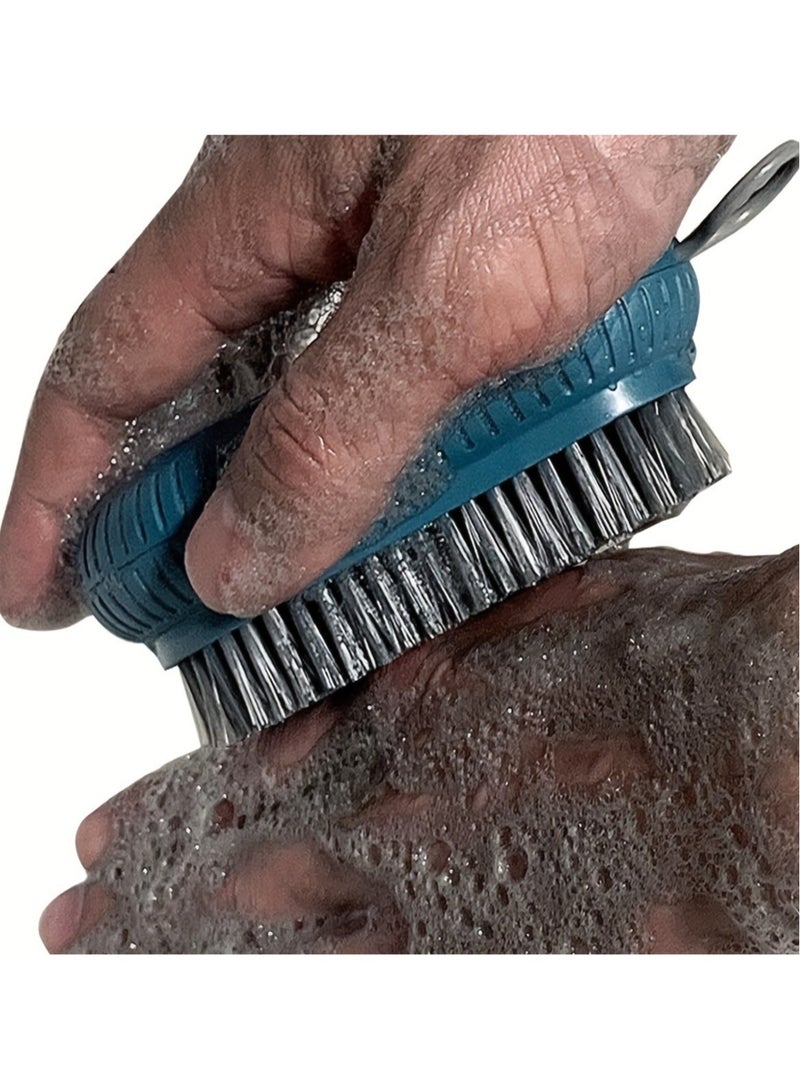 1 pcs Durable Heavy Duty Nail Brush for Men and Mechanics Stiff Bristles for Effective Nail Cleaning and Scrubbing - Image 4