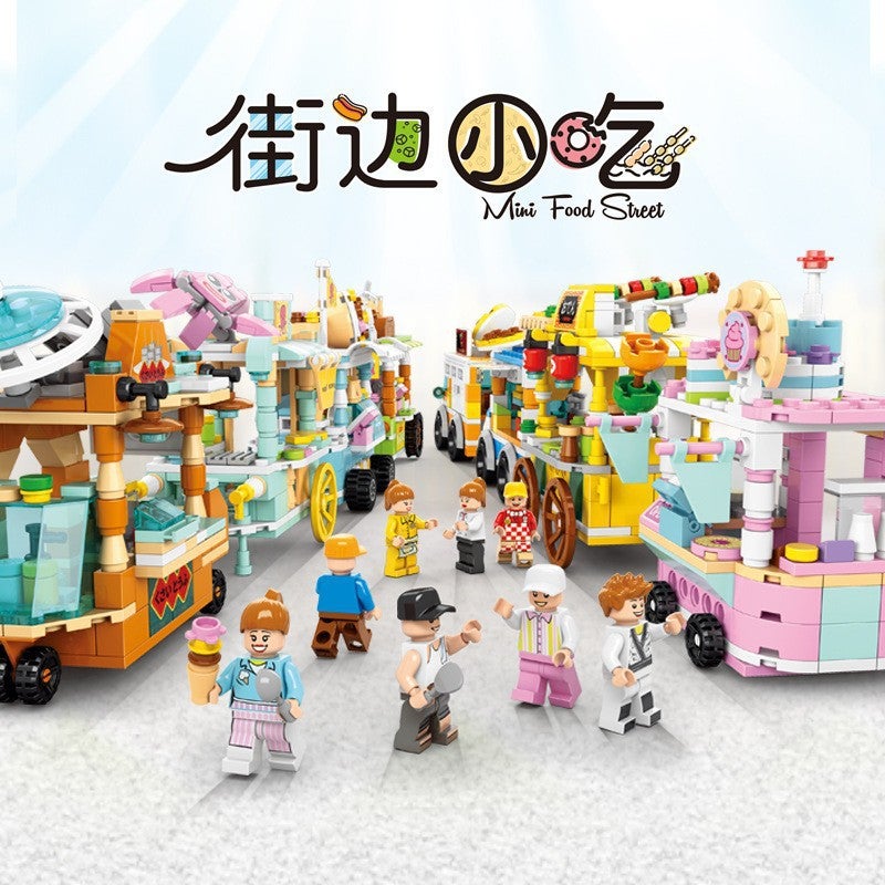 Children Street Snack Building Blocks Set - Image 4