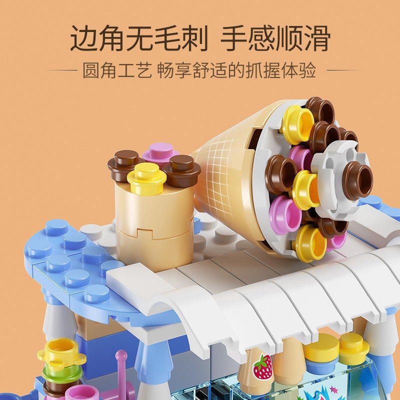 Children Street Snack Building Blocks Set - Image 2