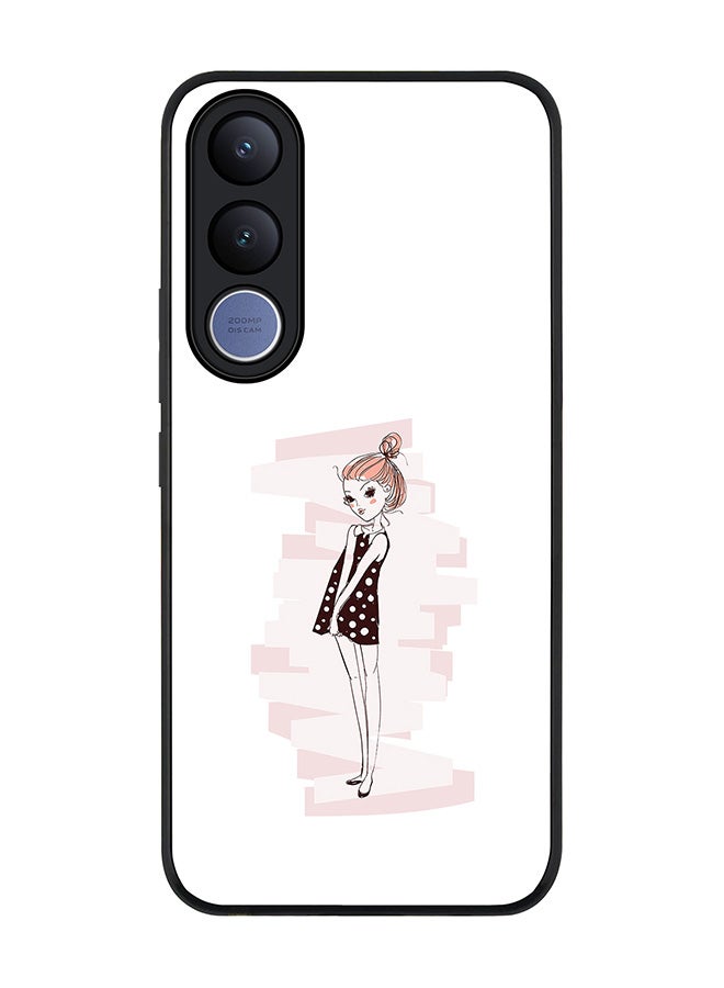 Stylizedd For vivo V70 FE Case,Slim fit Camera Protection, Shockproof Thin Phone cover  - Shy Teen - Image 1