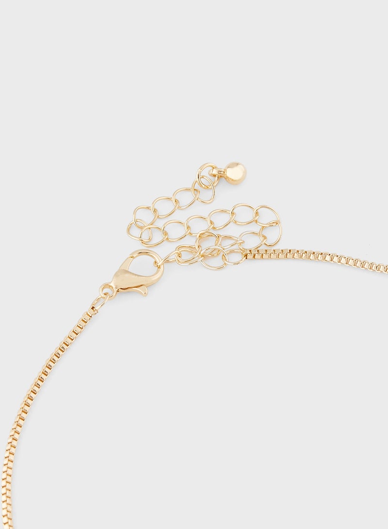 ELLA Pearl Pendant Necklace & Earrings Set  - Image 4