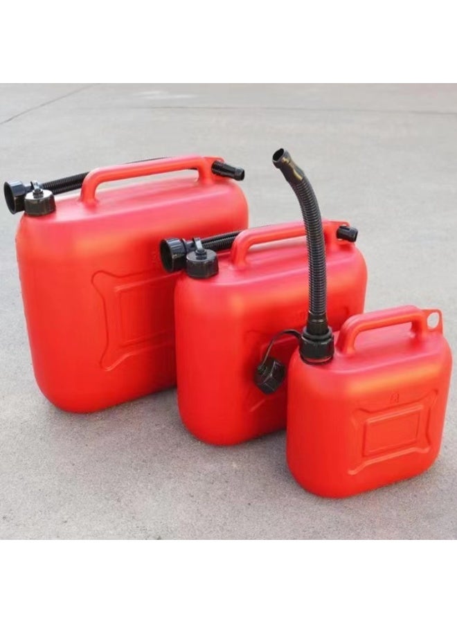 DubaiGallery Portable Red Fuel Jerry Can with Secure Cap Designed for portability and convenience, this red fuel jerry can provides sturdy construction and a practical handle for transportation, while its secure cap helps keep stored fuel contained during handling, storage, and travel. - Image 1