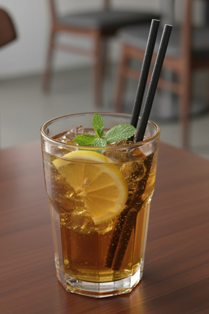 BarPros Premium Eco-Friendly Tapioca Paper Drinking Straws, Matte Black, Extra Wide 10mm x 230mm, Non-Flexible, Pack of 250 - Image 3