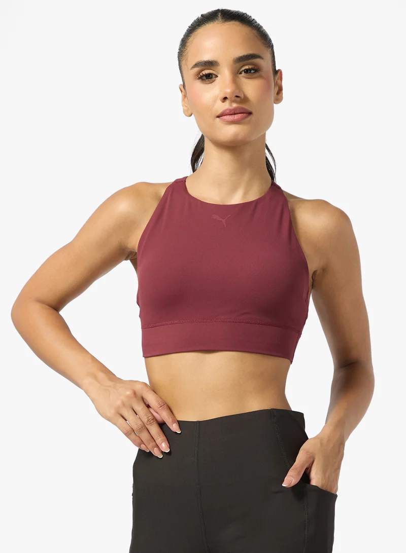 بوما Shapeluxe High Neck Mid Support Bra