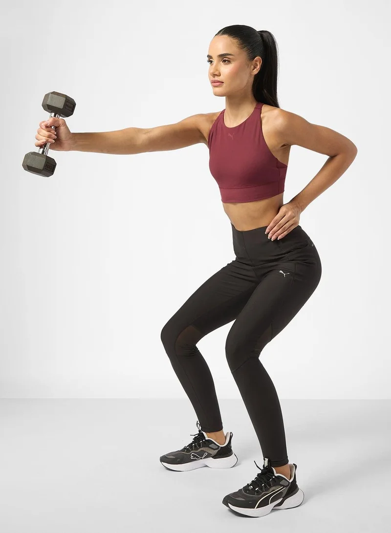 Puma  Shapeluxe High Neck Mid Support Bra for Women | Best Price UAE