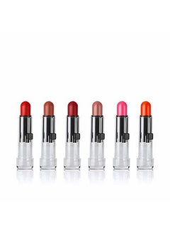 Amway Attitude Lipstick Travel Pack (Limited Edition) Matte Finish Multicolor 2 G (Pack Of 6)  - Image 2