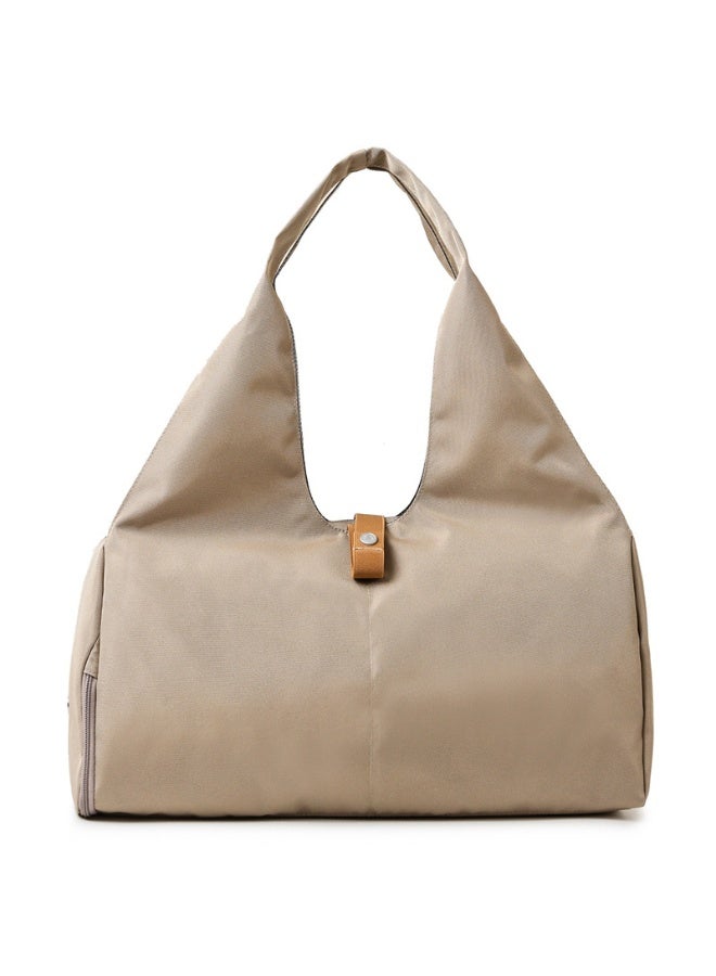 اسم المحتوى ناريلا Separate Dry and Wet Storage Independent Shoe Compartment Yoga Tote Bag for Yoga Mat and Fitness - Image 1