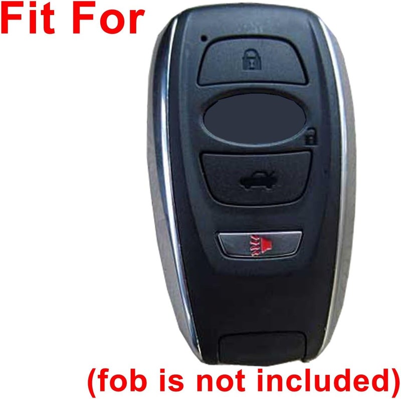Coolbestda 2Pcs Rubber Smart Key Fob Skin Jacket Protector Case Cover Holder for Subaru - Image 2