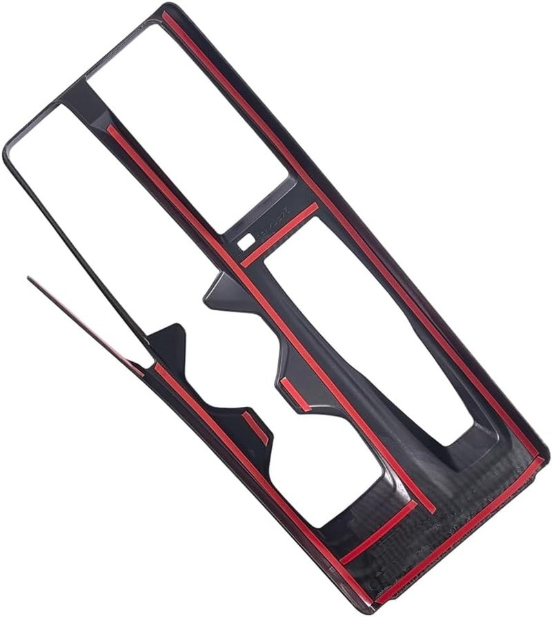 Kolya Center Console Gear Shift Panel Frame Cover Trim for 2025 Toyota Camry - Carbon Fiber Style - Image 5