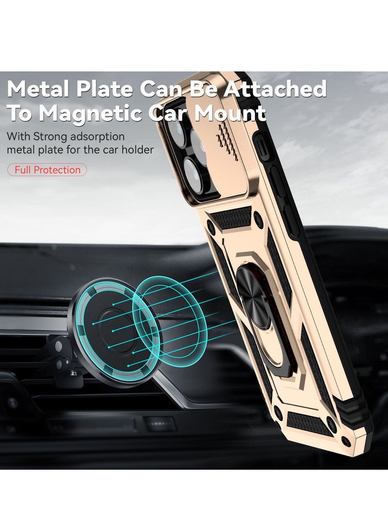 GULFLINK Back Cover Phone Protect Case For iPhone 14 promax Gold - Image 5