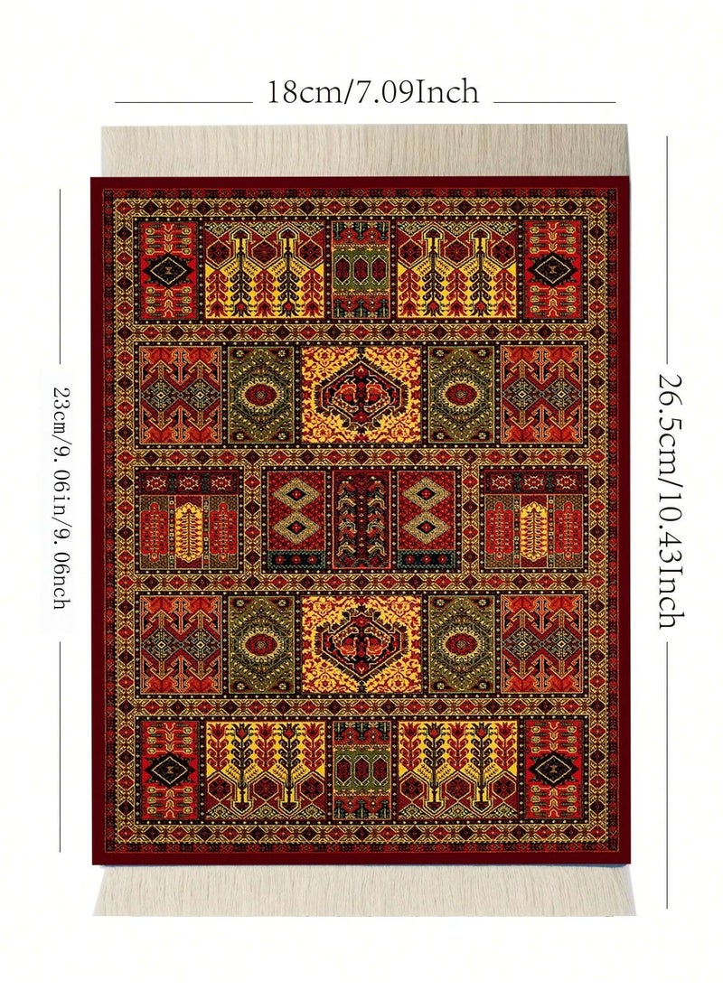 Brutelle - Coffee Mat Arabic Style Absorbent Insulated Coaster Coffee or Tea Coaster Table Mat Heat Resistant Drying Non-slip Coffee Coaster Suitable for Coffee Machine, Coffee Pot, Coffee Accessories 1 Piece - Image 1