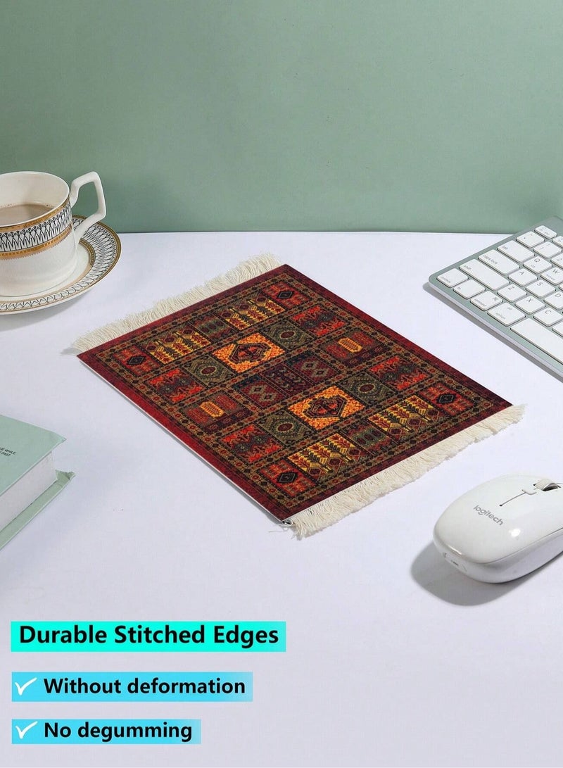 Brutelle V60 Coffee Mat Arabic Style Absorbent Insulated Coaster Coffee or Tea Coaster Table Mat Heat Resistant Drying Non-slip Coffee Coaster Suitable for Coffee Machine, Coffee Pot, Coffee Accessories, Ideal for Office Home Coffee Corner and Pour-over coffee1 Piece - Image 5