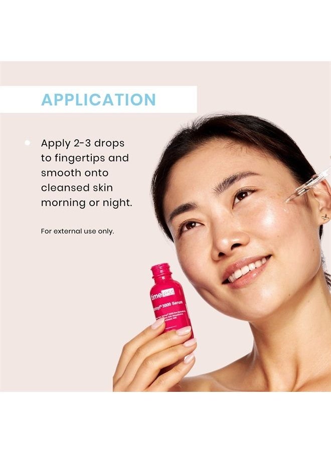 Timeless Skin Care Matrixyl 3000 Serum - 1 oz, 2 Pack - Prevent Visible Aging, Repair Damage, Improve Skin Firmness, Elasticity & Hydration - With Hyaluronic Acid - For All Skin Types, Sensitive Skin  - Image 5