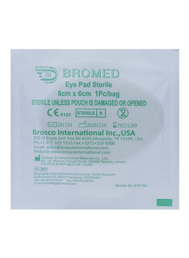 Bromed Eye Pads - 50 Count