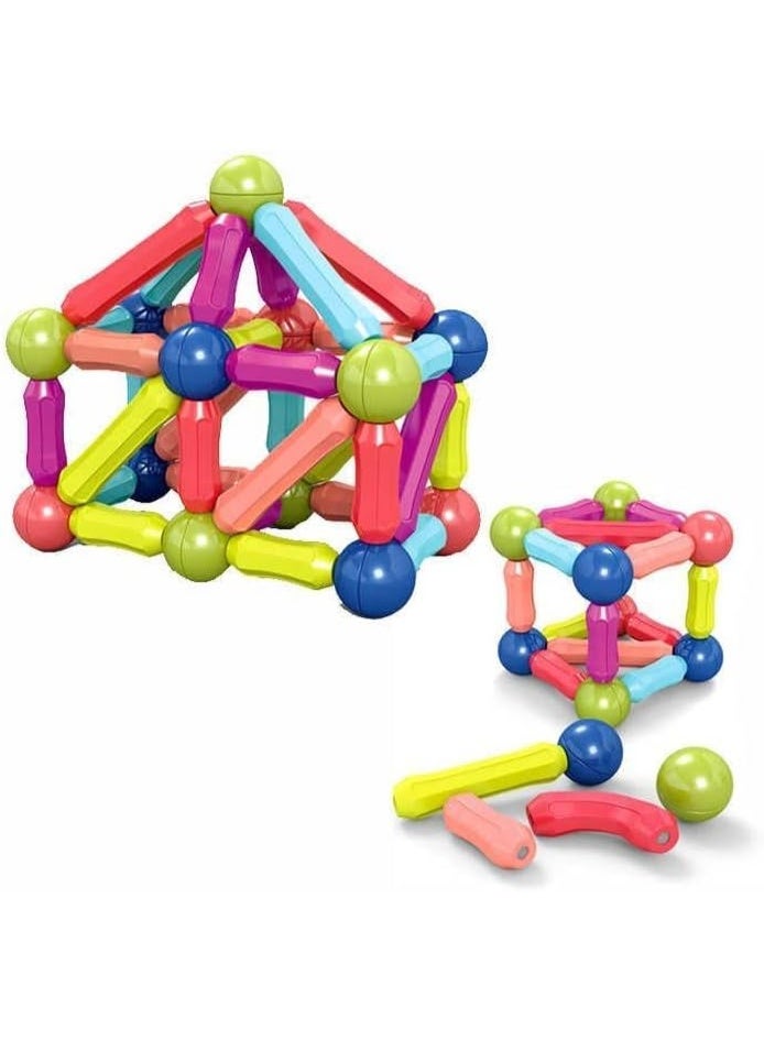 Educational Magnetic Stacking Game - 56 Pieces - Image 5