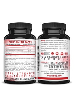VALI D Mannose 1000 mg Urinary Tract Health Formula - Triple Strength Organic Cranberry Fruit Concentrate & Hibiscus. Healthy Bladder Function, Natural Yeast Cleanse & UTI Support Pills, 60 Veggie Capsules  - Image 2