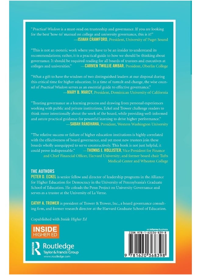 Practical Wisdom: Thinking Differently About College and University Governance  - Image 2