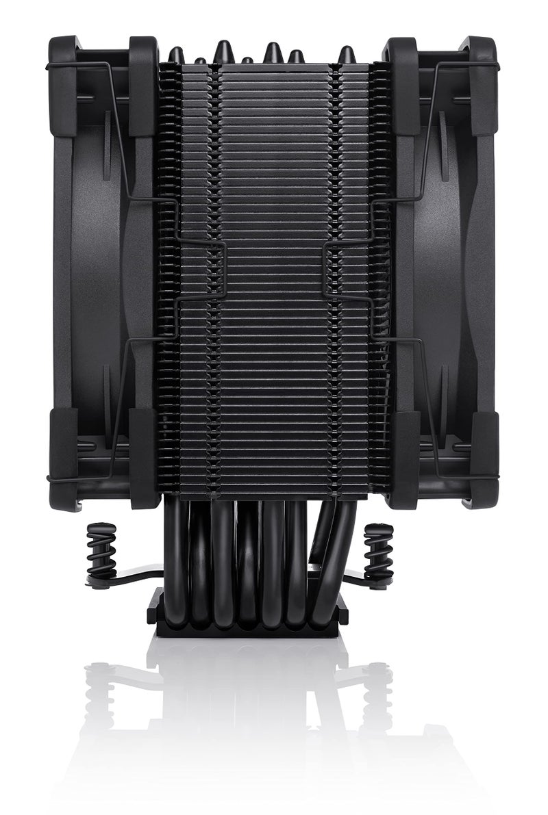 Noctua NH-U12A chromax.Black, 120mm Single-Tower CPU Cooler - Black I Intel LGA1700, LGA1200, LGA1150, LGA1151, LGA1155, LGA1156, LGA2011, LGA2066 & AMD AM4, AM5 - Image 3