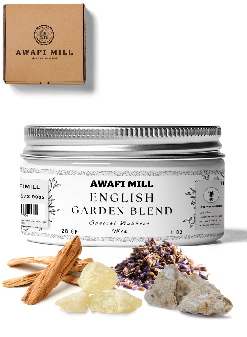 أباميك مزيج البخور الإنجليزي من الحديقة – بخور مصنوع يدويًا لرائحة نقية ومنعشة - Image 1