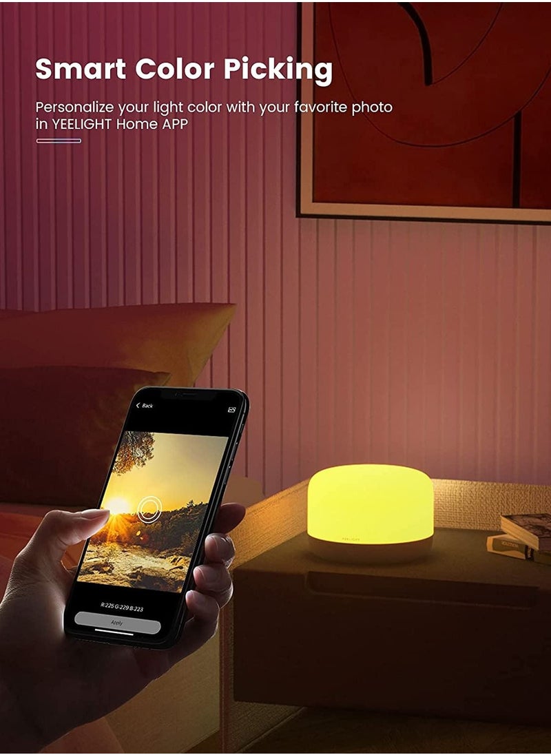 Yeelight Yeelight Smart Bedside Table Lamp RAZER D2 Dimmable RGB Touch Light for Bedroom and Living Room Compatible with Ok Google Apple Home Kit and Alexa  - Image 2