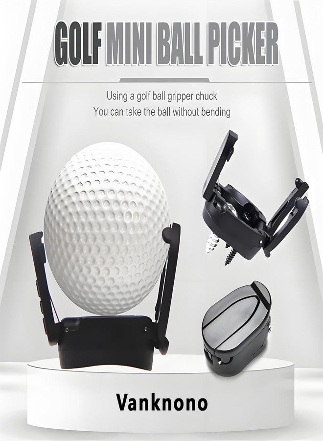 مجموعة فانكنونو المكونة من 6 قطع من أدوات التقاط كرات الجولف، مزودة بمخلب شفط قابل للطي لالتقاط كرات الجولف، يمكن تركيبه على مقبض مضرب الجولف. - Image 5