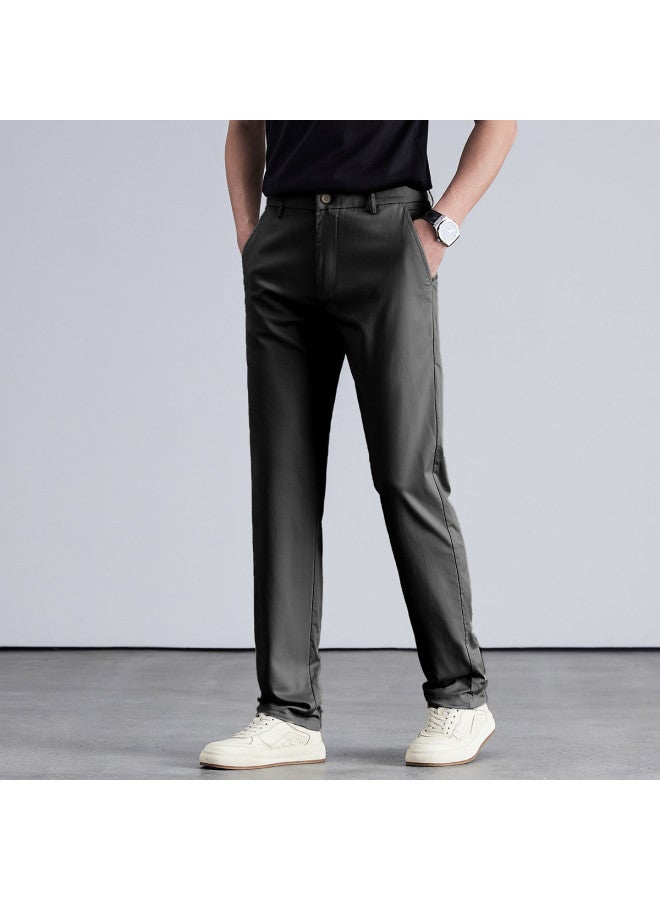 Tucano casual Easy-care Men's Pants - Comfortable, Versatile, Stretchy & Lightweight Mulberry Silk Fabric - Image 4
