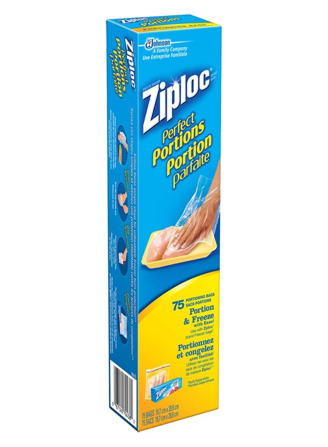 Ziploc Perfect Portions Freezer Bag, 75 Count - Image 3