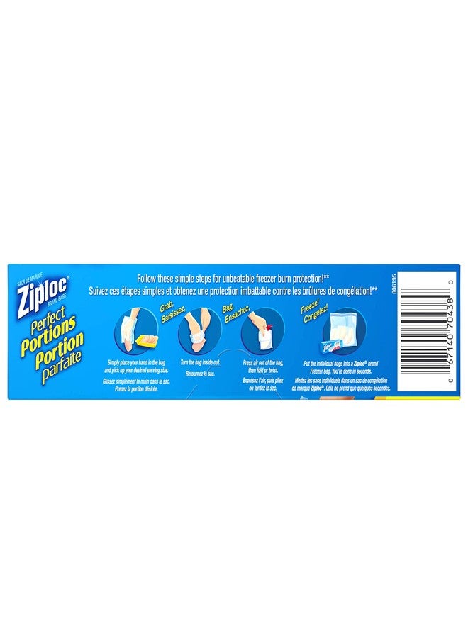 Ziploc Perfect Portions Freezer Bag, 75 Count - Image 4