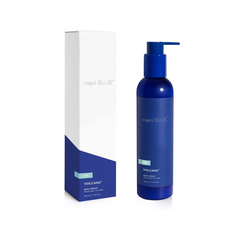 Capri Blue Body Serum  Body Hydrating Serum with Sodium Hyaluronate Argan Oil  Jojoba Oil  Cruelty Free Lightweight Skin Moisturizer for Dry Skin Volcano 775 fl oz