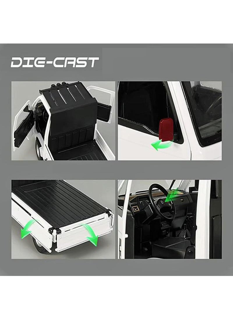 Honda Diecast Pickup Truck 1:18 Scale RealTime 4WD M92332 - Pull-Back Toy with Lights, Sound, and Movable Cargo Bed - Image 2