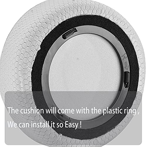 defean Upgrade VirtuosoXT Gray Thicker Earpads - Ear Cushion Compatible with Corsair Virtuoso RGB Wireless SE/Virtuoso XT Gaming Headset, Breathable, High-Density Noise Cancelling Foam, Added Thickness - Image 3