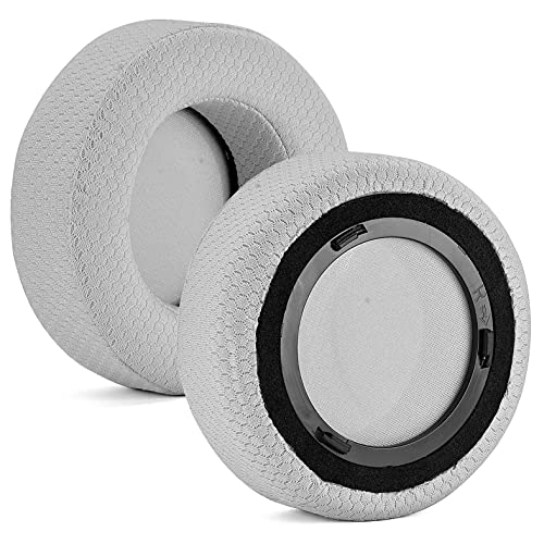 defean Upgrade VirtuosoXT Gray Thicker Earpads - Ear Cushion Compatible with Corsair Virtuoso RGB Wireless SE/Virtuoso XT Gaming Headset, Breathable, High-Density Noise Cancelling Foam, Added Thickness - Image 1