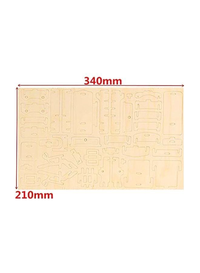 NIBEMINENT 34-Piece Wooden 3D Dollhouse Furniture Puzzle - Image 3