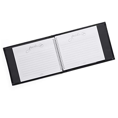 Hortense B. Hewitt Spiral Bound Compact Wedding/Event Guest Book, 7.5 x 5.75-Inch, Birch Trees - Image 5