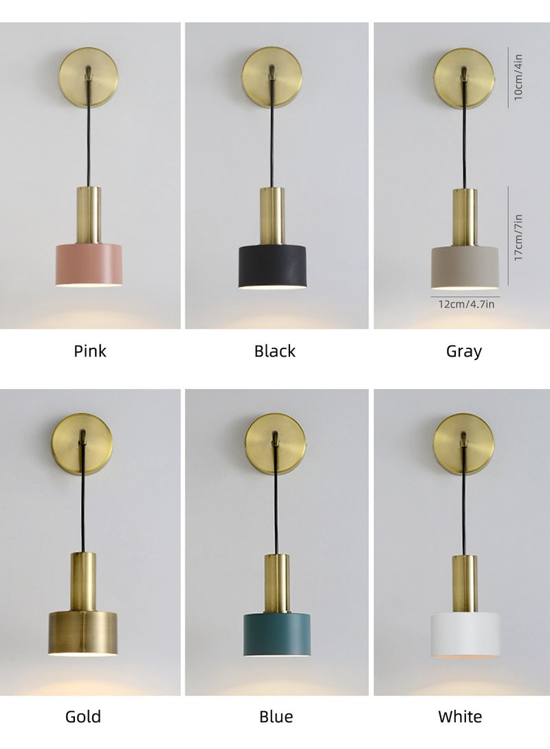 Wmlamz 2pcs Battery Operated Wall Lights With Remote, Non Hardwired Study Porch Stair Bedroom Lamps - Image 4