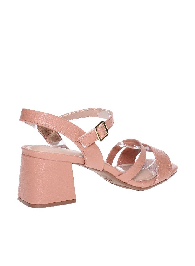 MODARE Mid Heels Sandals for Women – Sling Back Heel Sandals for Girls with Ankle Strap - Image 1