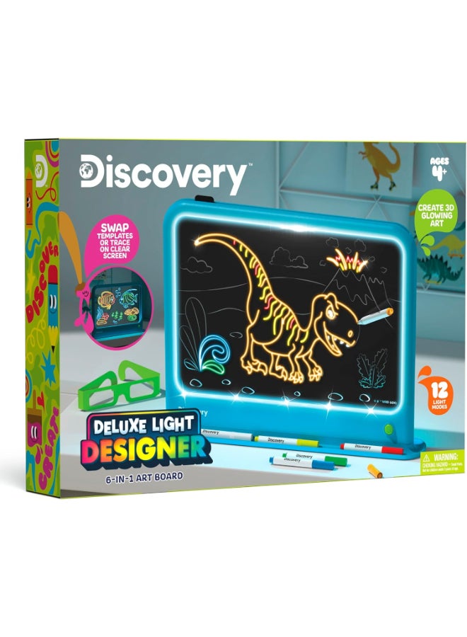 Discovery Deluxe Light Designer 6-in-1 Art Board - Image 1