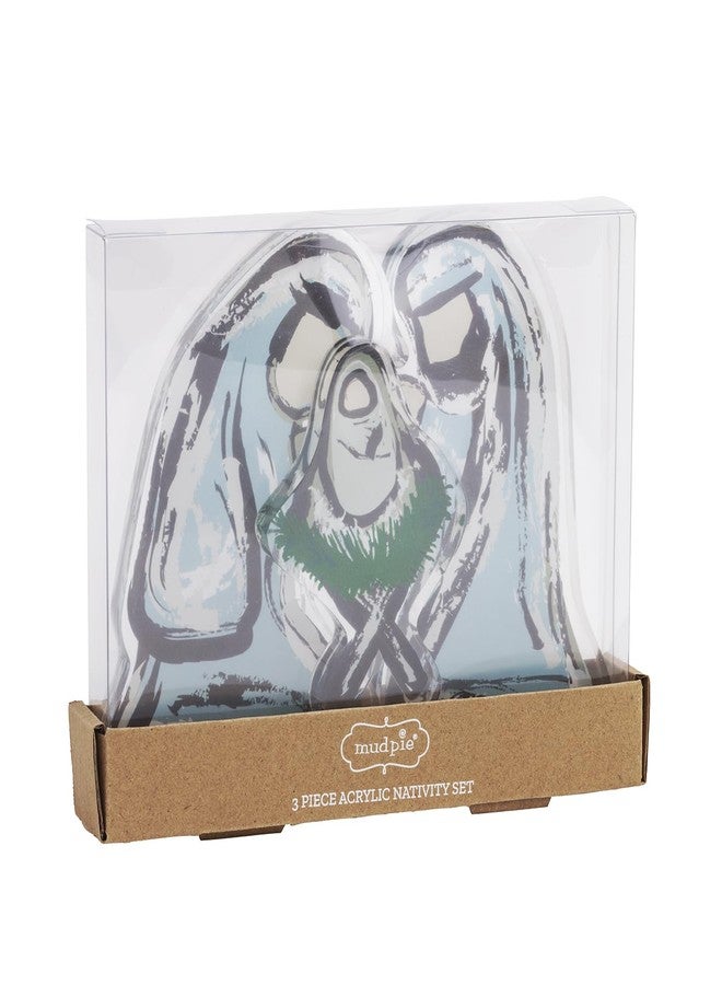 Mud Pie Christmas Acrylic Nativity Set - Image 1