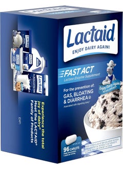 Fast Act Lactose Intolerance Relief Caplets With Lactase Enzyme, 96 Count - pzsku/Z63B6E39853B81E6FE5B1Z/45/_/1738060872/18c843b4-d5f7-46ef-8994-3877acaf23b8