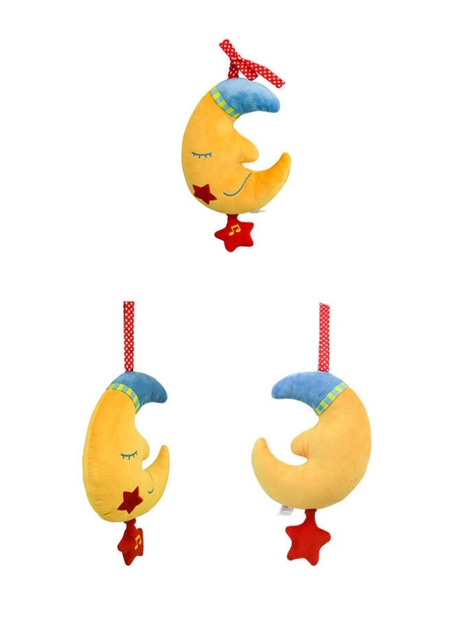 general Baby toys 0-3 years old music toys cute cartoon plush toys moon bell - Image 2