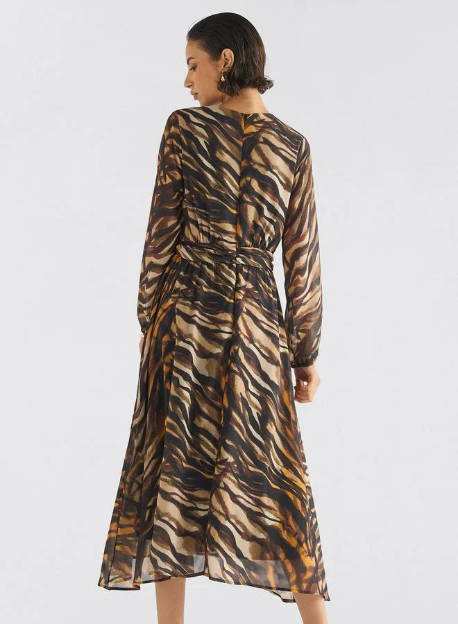 Splash FAV Animal Print Dress